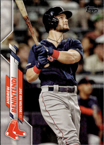 2020 Topps Series 1 Baseball #196 Andrew Benintendi - Boston Red Sox