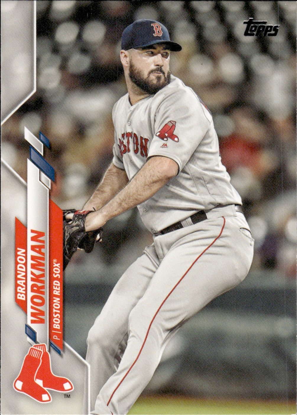 2020 Topps Series 2 Baseball #498 Brandon Workman - Boston Red Sox