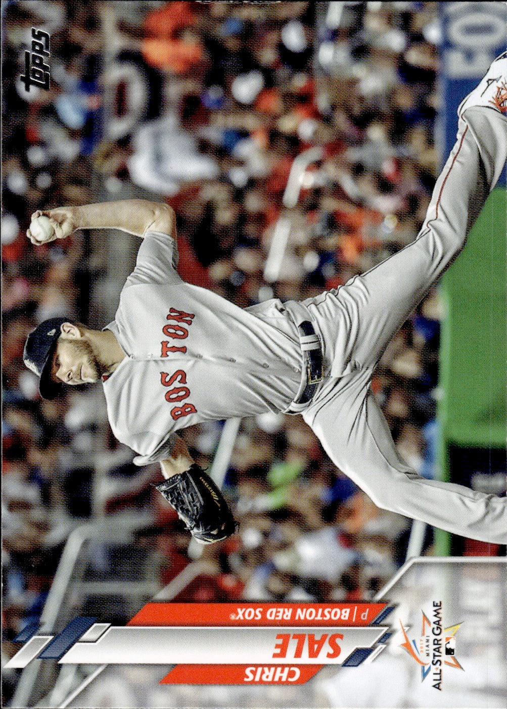 2020 Topps Update Series Baseball #U-287 Chris Sale - Boston Red Sox