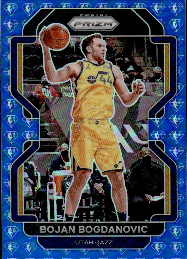 2021-22 Panini Prizm Basketball - NBA 75th Anniversery - Prizm #67 Bojan Bogdanovic - Utah Jazz