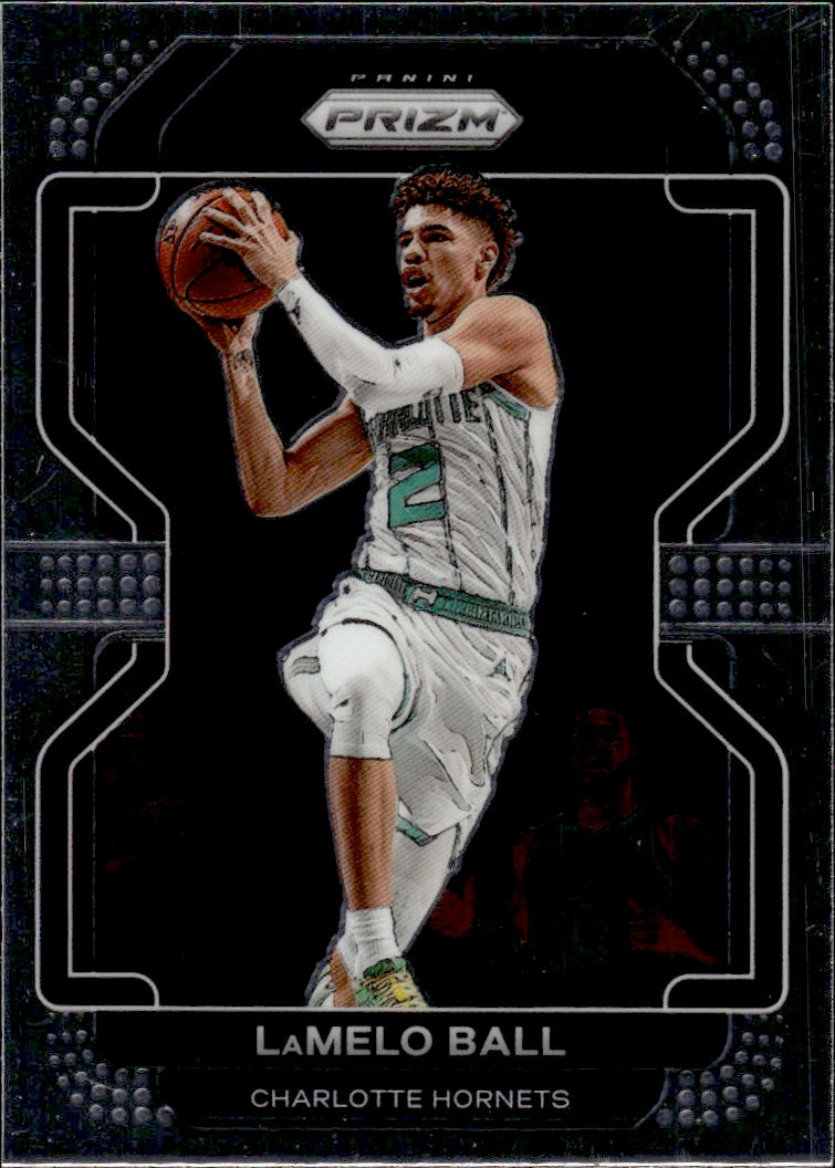 2021-22 Panini Prizm Basketball - Base #185 LaMelo Ball - Charlotte Hornets