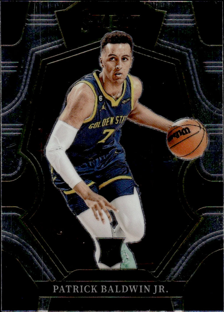 2021-22 Panini Select Basketball Premier Level #193 Patrick Baldwin Jr. Golden State Warriors