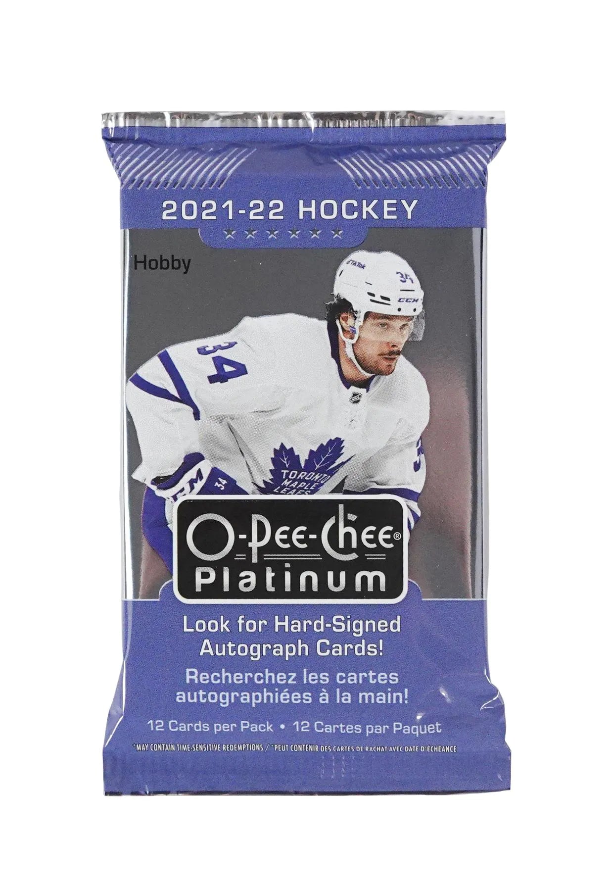 2021-22 Upper Deck O-Pee-Chee Platinum Hockey Hobby Box