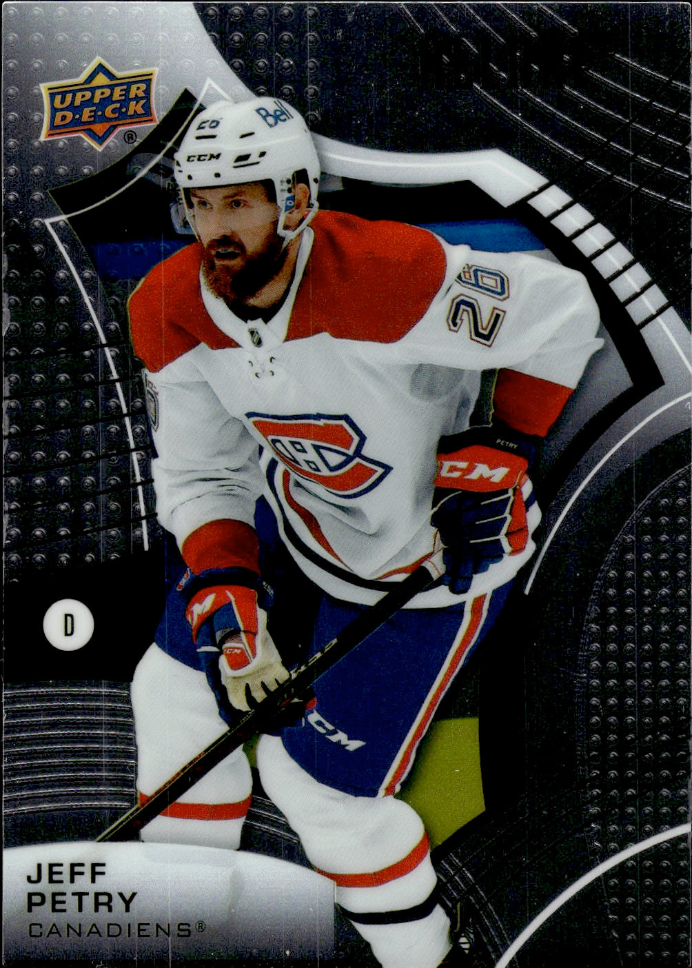 2021-22 Upper Deck Allure Hockey Base #50 Jeff Petry - Montreal Canadiens