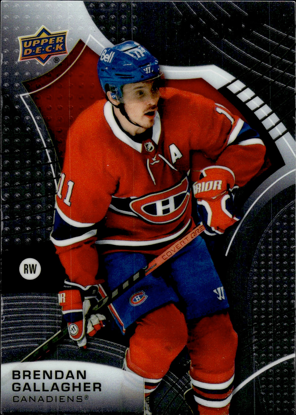 2021-22 Upper Deck Allure Hockey Base #7 Brendan Gallagher - Montreal Canadiens