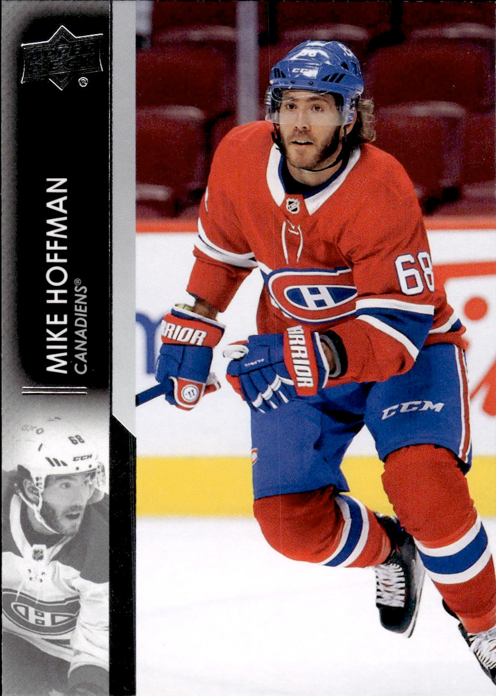 2021-22 Upper Deck Extended Series Hockey Base #584 Mike Hoffman - Montreal Canadiens