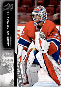 2021-22 Upper Deck Extended Series Hockey Base #585 Samuel Montembeault - Montreal Canadiens