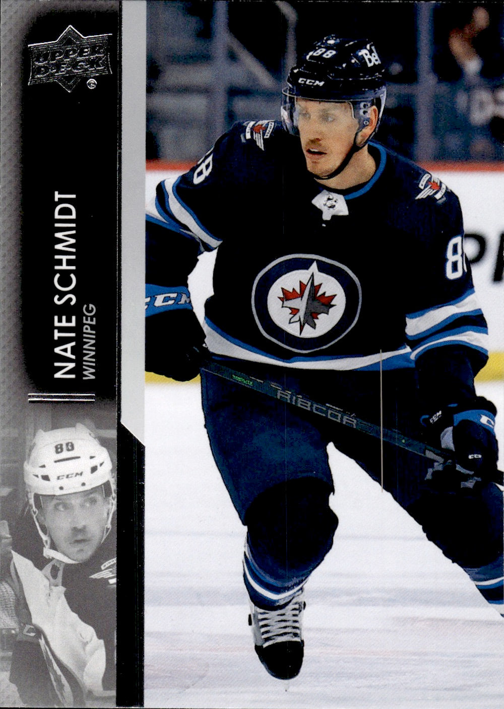 2021-22 Upper Deck Extended Series Hockey Base #664 Nate Schmidt - Winnipeg Jets