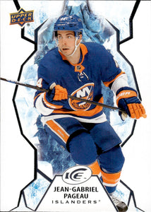 2021-22 Upper Deck Ice Hockey Base #61 Jean-Gabriel Pageau - New York Islanders