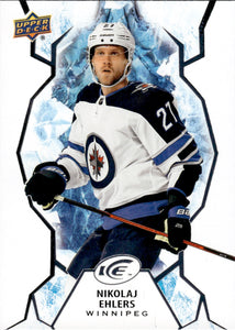 2021-22 Upper Deck Ice Hockey Base #98 Nikolaj Ehlers - Winnipeg Jets