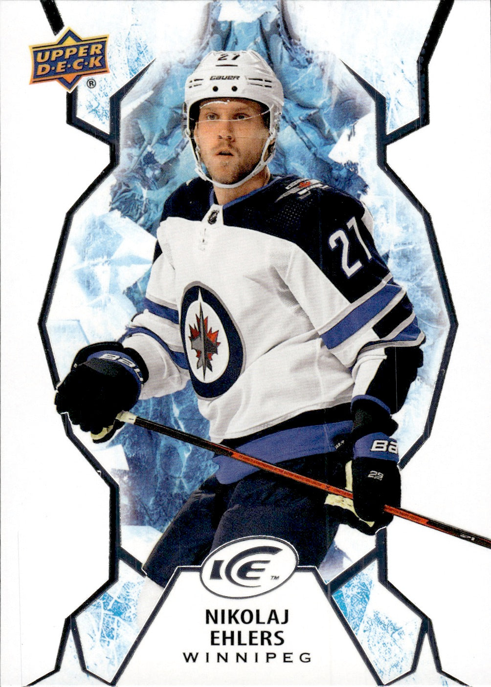 2021-22 Upper Deck Ice Hockey #98 Nikolaj Ehlers - Winnipeg Jets