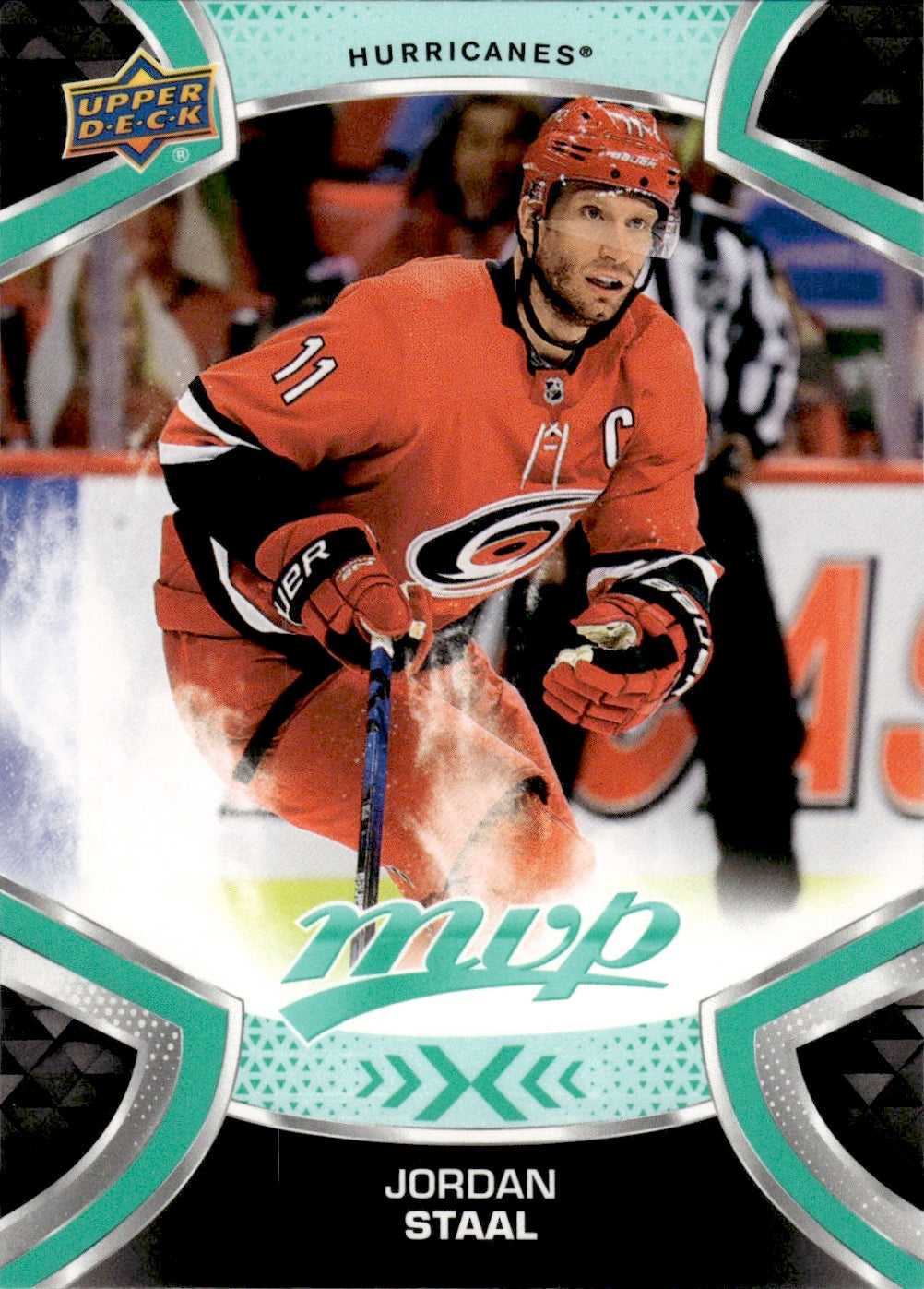 2021-22 Upper Deck MVP Hockey #101 Jordan Staal - Carolina Hurricanes