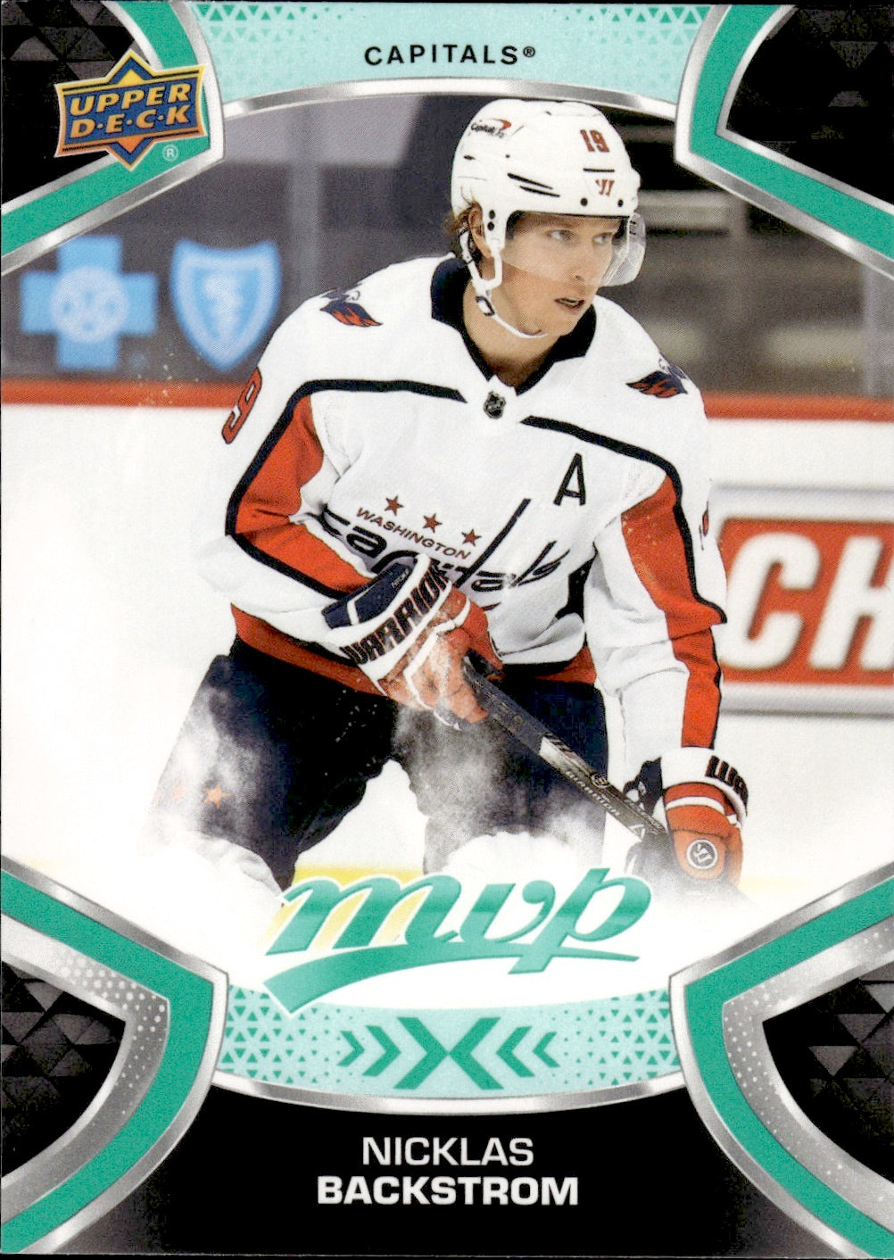 2021-22 Upper Deck MVP Hockey #119 Nicklas Backstrom - Washington Capitals