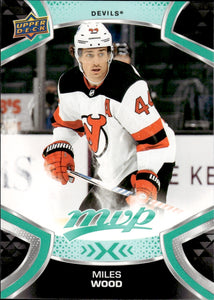 2021-22 Upper Deck MVP Hockey #154 Miles Wood - New Jersey Devils