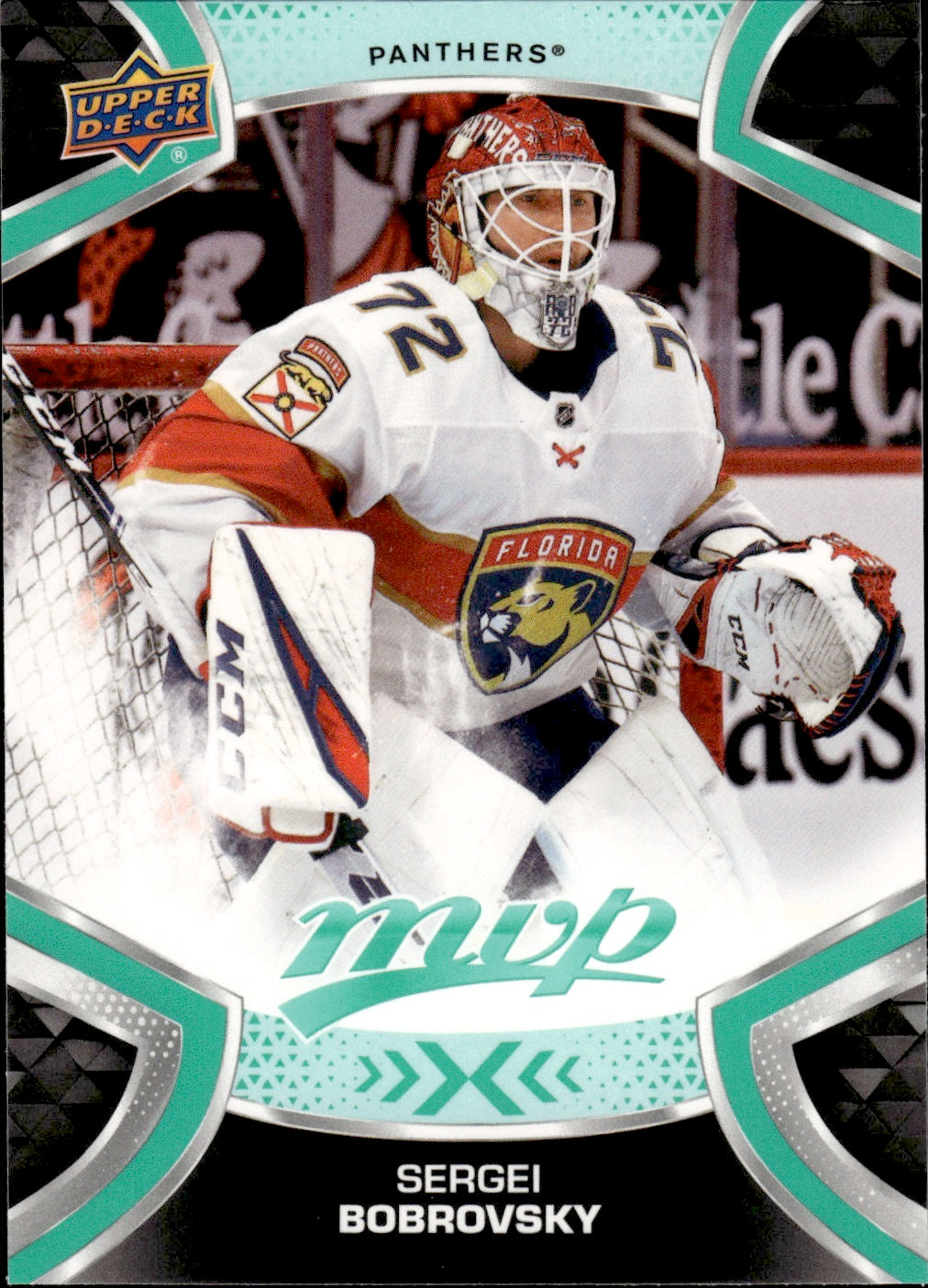 2021-22 Upper Deck MVP Hockey #75 Sergei Bobrovsky - Florida Panthers