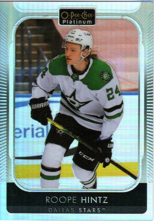 2021-22 Upper Deck O-Pee-Chee Platinum Hockey - Base - Rainbow #112 Roope Hintz - Dallas Stars