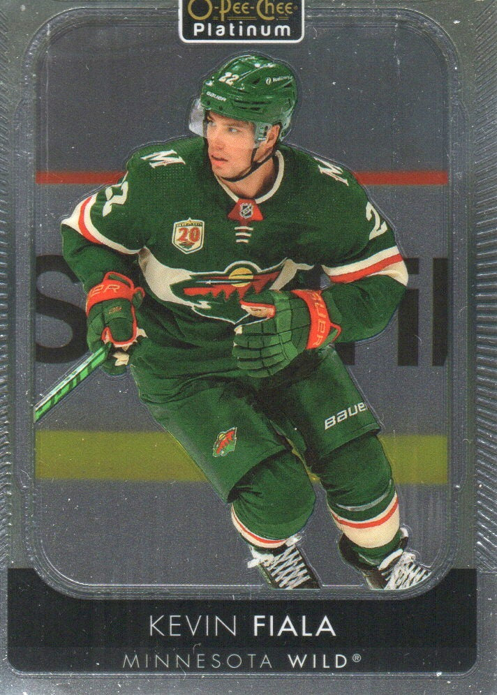 2021-22 Upper Deck O-Pee-Chee Platinum Hockey - Base #107 Kevin Fiala - Minnesota Wild