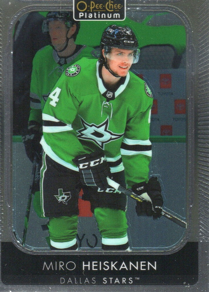 2021-22 Upper Deck O-Pee-Chee Platinum Hockey - Base #140 Miro Heiskanen - Dallas Stars