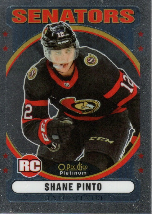 2021-22 Upper Deck O-Pee-Chee Platinum Hockey - Retro #R-84 Shane Pinto - Ottawa Senators