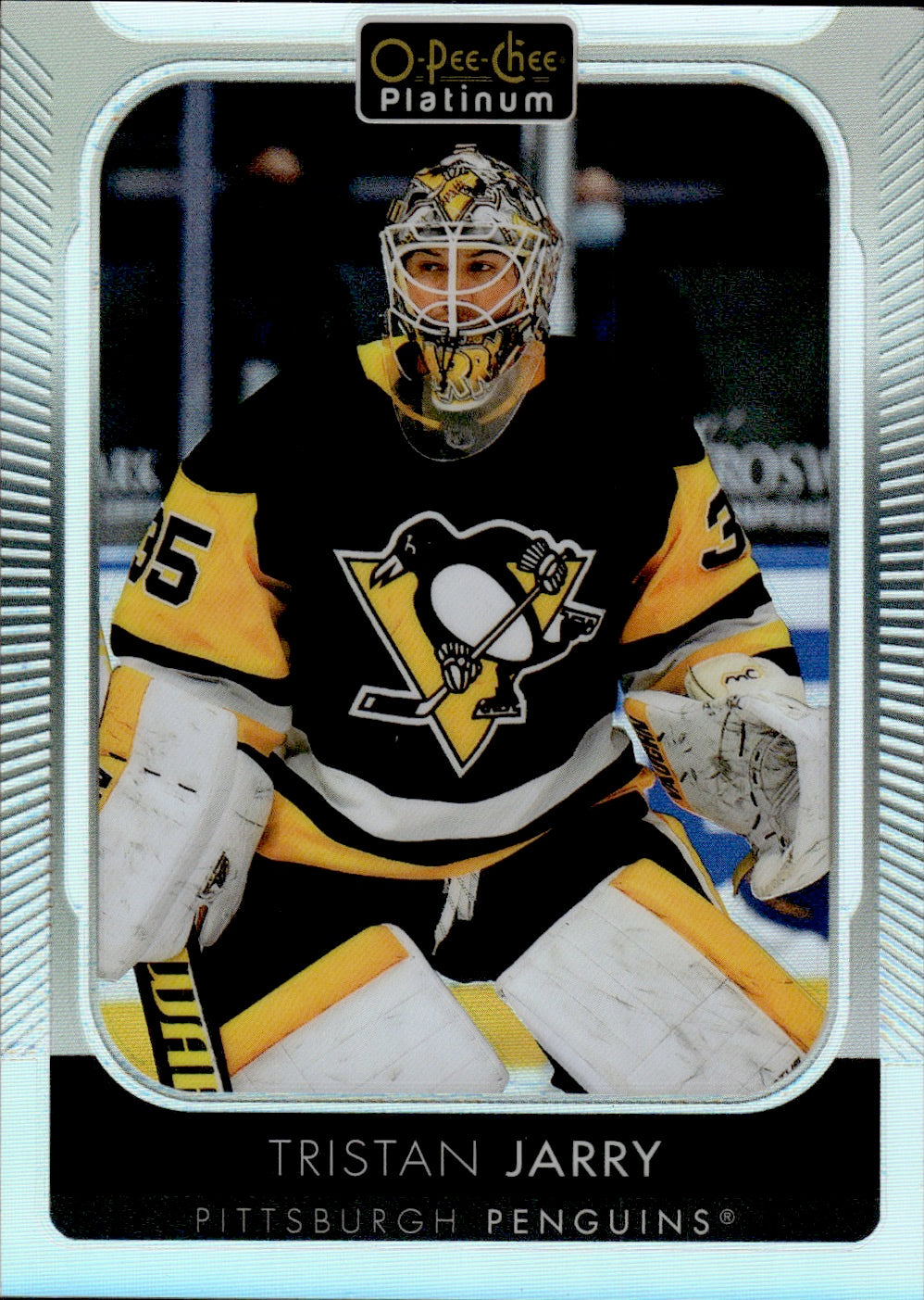 2021-22 Upper Deck O-Pee-Chee Platinum Hockey Base Rainbow #127 Tristan Jarry - Pittsburgh Penguins