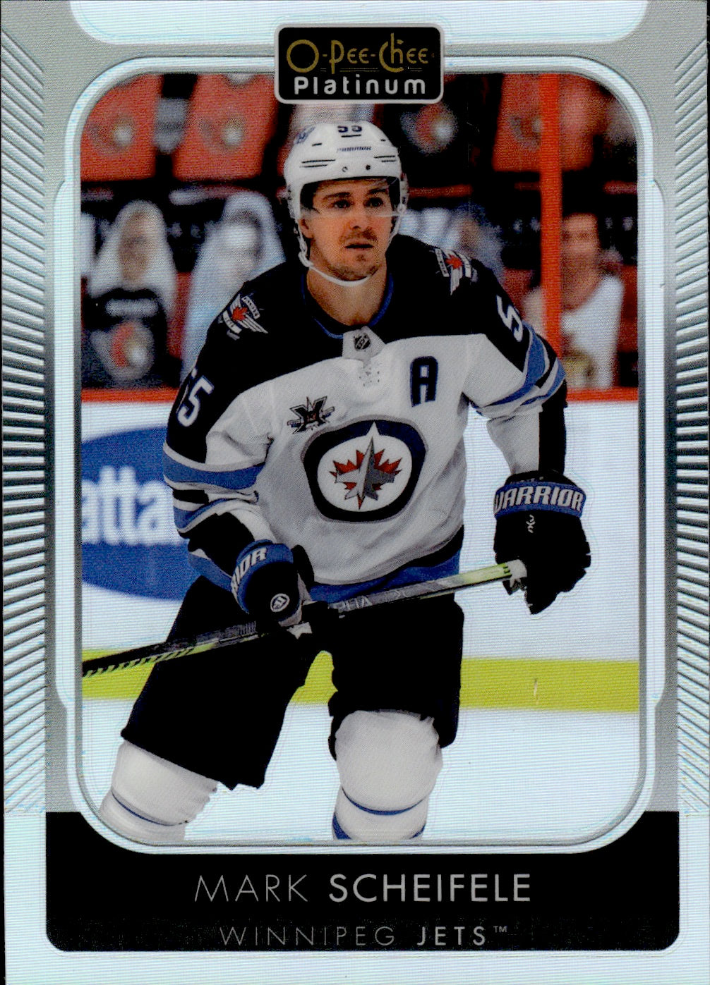 2021-22 Upper Deck O-Pee-Chee Platinum Hockey Base Rainbow #184 Mark Scheifele - Winnipeg Jets