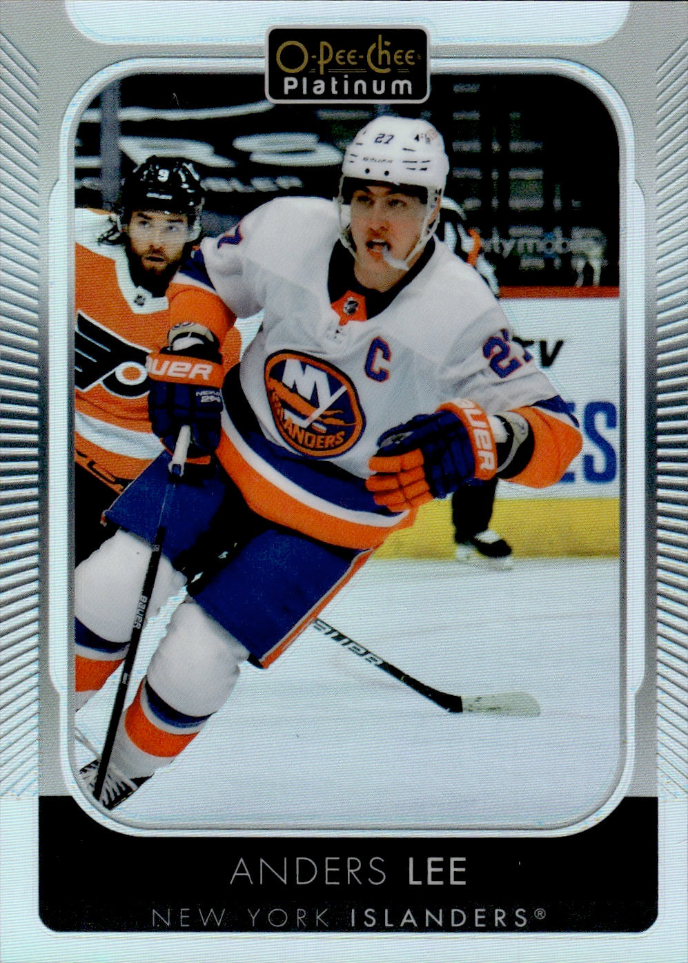 2021-22 Upper Deck O-Pee-Chee Platinum Hockey Base Rainbow #70 Anders Lee - New York Islanders