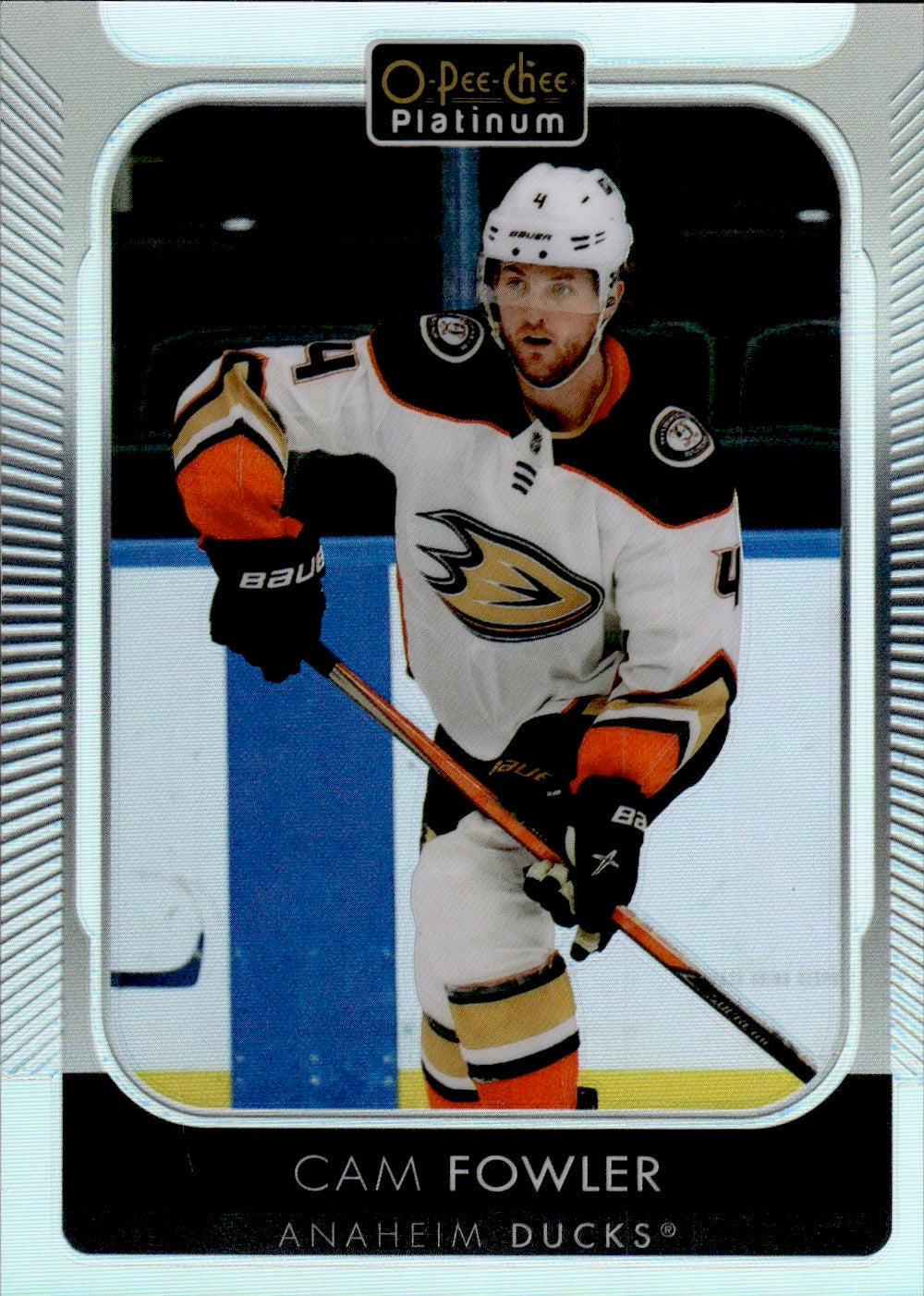 2021-22 Upper Deck O-Pee-Chee Platinum Hockey Base Rainbow #80 Cam Fowler - Anaheim Ducks