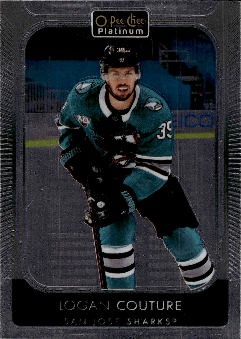 2021-22 Upper Deck O-Pee-Chee Platinum Hockey Base #173 Logan Couture - San Jose Sharks