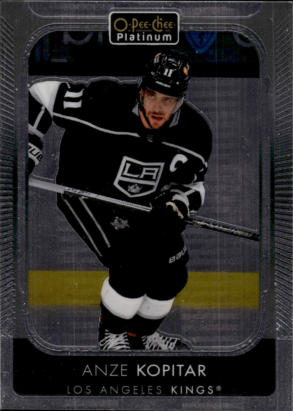 2021-22 Upper Deck O-Pee-Chee Platinum Hockey Base #197 Anze Kopitar - Los Angeles Kings