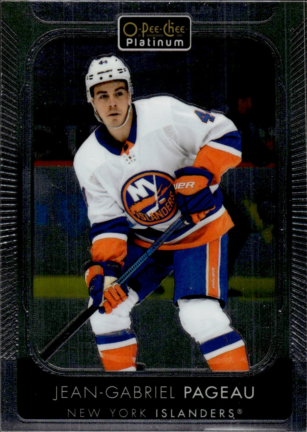 2021-22 Upper Deck O-Pee-Chee Platinum Hockey Base #23 Jean-Gabriel - New York Islanders