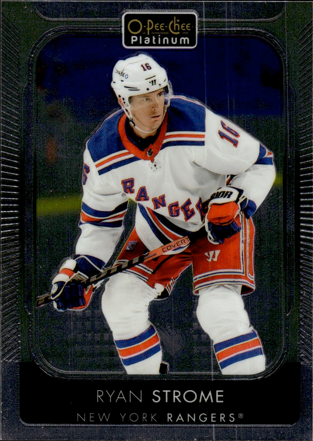 2021-22 Upper Deck O-Pee-Chee Platinum Hockey Base #76 Ryan Strome - New York Rangers