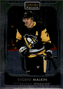 2021-22 Upper Deck O-Pee-Chee Platinum Hockey Base #8 Evgeni Malkin - Pittsburgh Penguins