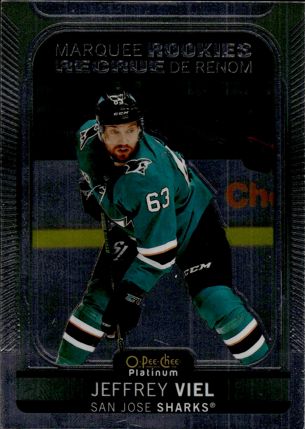 2021-22 Upper Deck O-Pee-Chee Platinum Hockey Marquee Rookie #246 Jeffrey Viel - San Jose Sharks