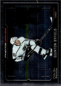 2021-22 Upper Deck O-Pee-Chee Platinum Hockey Photo Driven #PD-13 Quinton Byfield - Los Angeles Kings