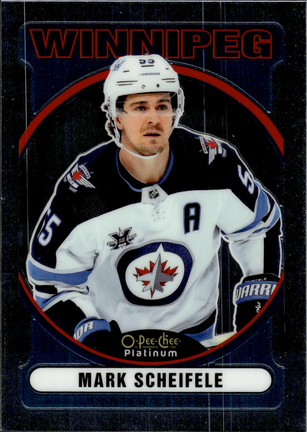 2021-22 Upper Deck O-Pee-Chee Platinum Hockey Retro #R-19 Mark Scheifele - Winnipeg Jets