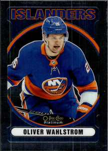 2021-22 Upper Deck O-Pee-Chee Platinum Hockey Retro #R-29 Oliver Wahlstrom - New York Islanders