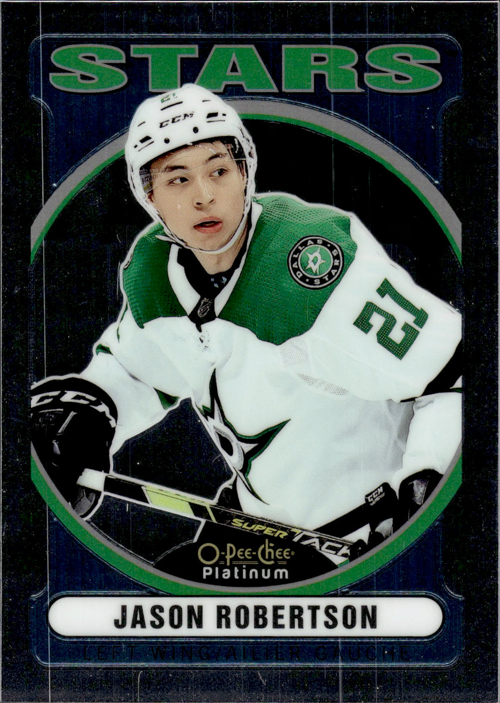 2021-22 Upper Deck O-Pee-Chee Platinum Hockey Retro #R-37 Jason Robertson - Dallas Stars