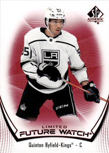 2021-22 Upper Deck SP Authentic Hockey Future Watch Limited #150 Quinton Byfield - Los Angeles Kings