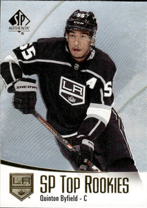 2021-22 Upper Deck SP Authentic Hockey Top Rookies #TR-17 Quinton Byfield - Los Angelss Kings