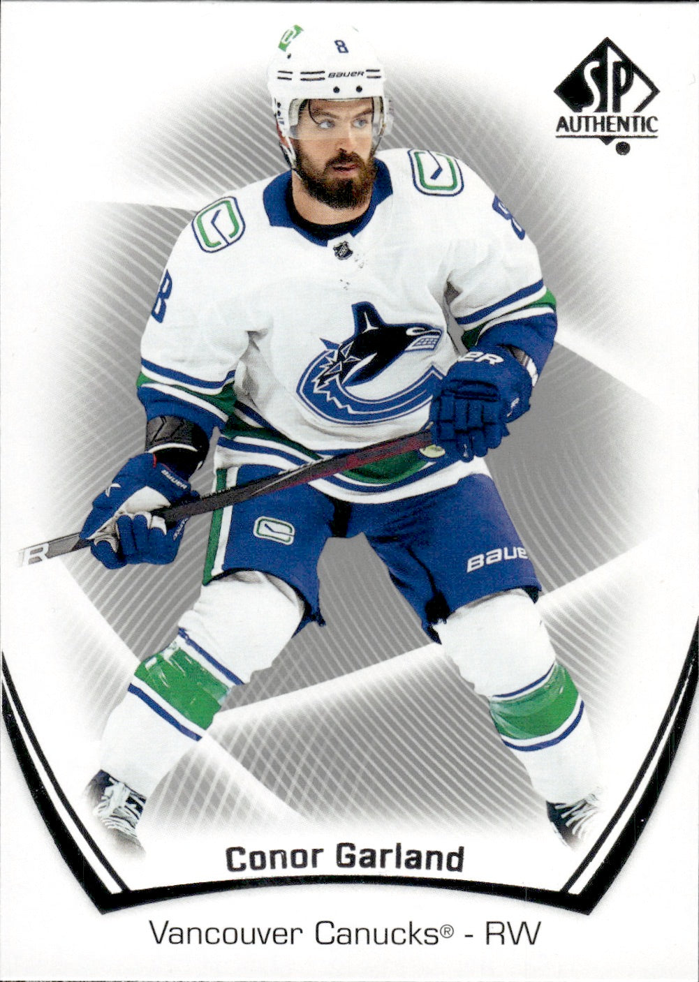 2021-22 Upper Deck SP Authentic Hockey #61 Conor Garland - Vancouver Canucks