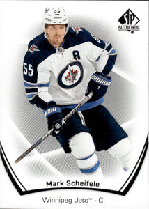 2021-22 Upper Deck SP Authentic Hockey #86 Mark Scheifele - Winnipeg Jets