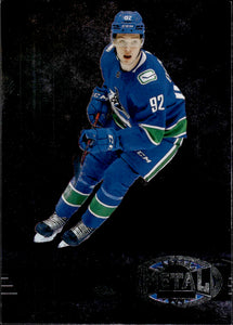 2021-22 Upper Deck Skybox Metal Universe Hockey 1997-98 Retro Rookie #R-18 Vasily Podkolzin - Vancouver Canucks