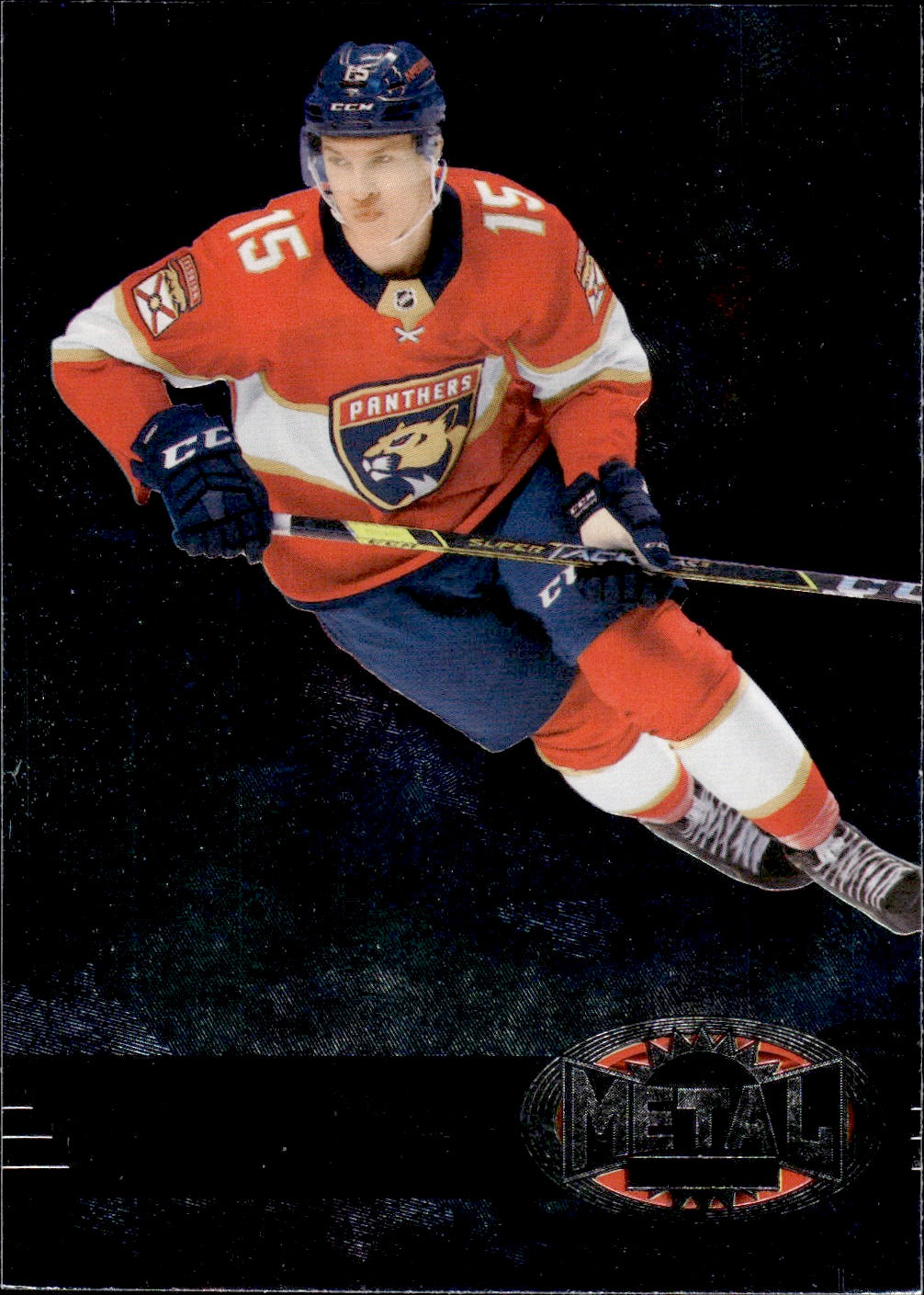 2021-22 Upper Deck Skybox Metal Universe Hockey 1997-98 Retro Rookie #R-35 Anton Lundell - Florida Panthers