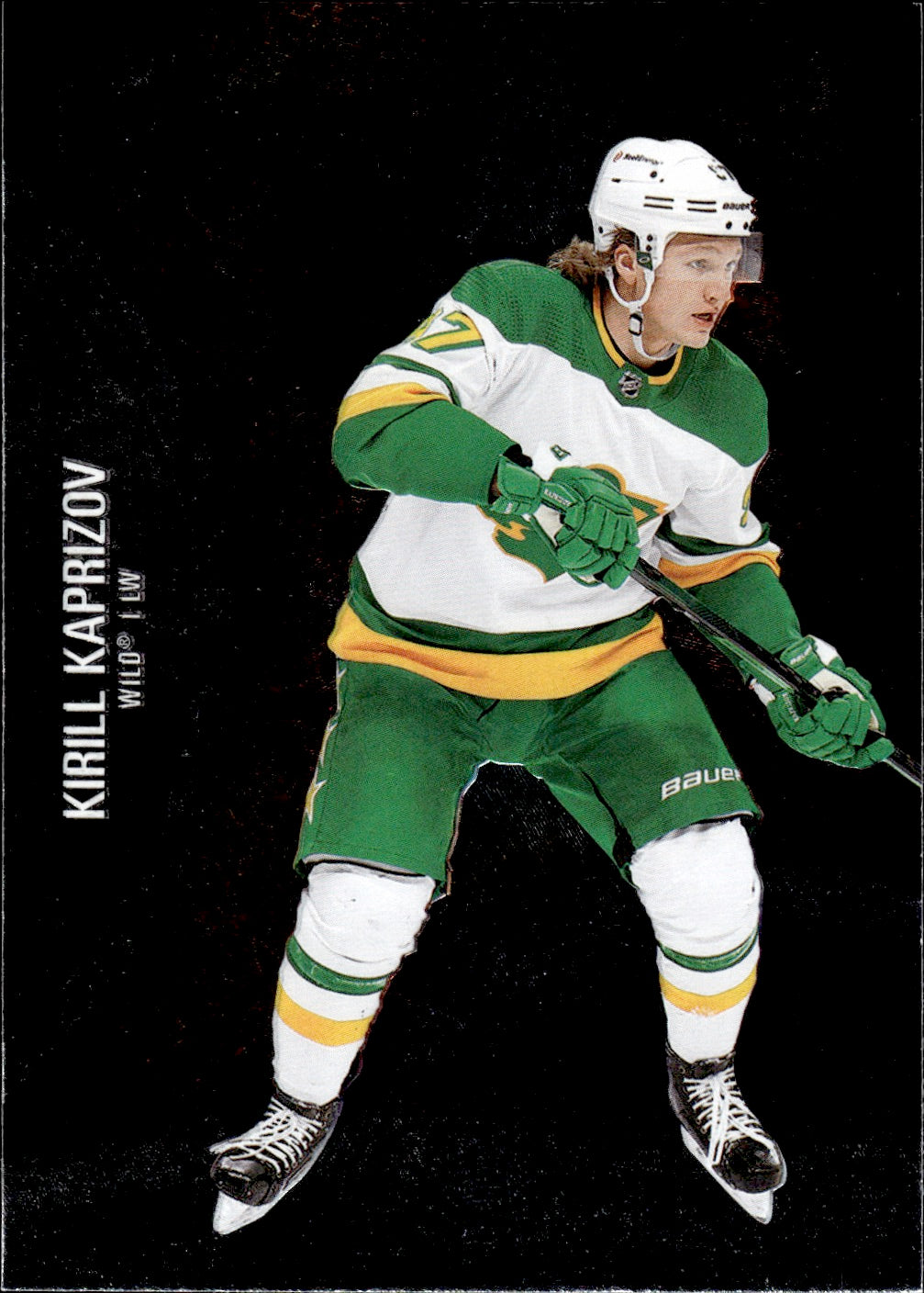 2021-22 Upper Deck Skybox Metal Universe Hockey Alt Jersey #103 Kirill Kaprizov - Minnesota Wild