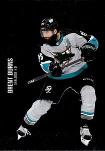 2021-22 Upper Deck Skybox Metal Universe Hockey Alt Jersey #113 Brent Burns - San Jose Sharks