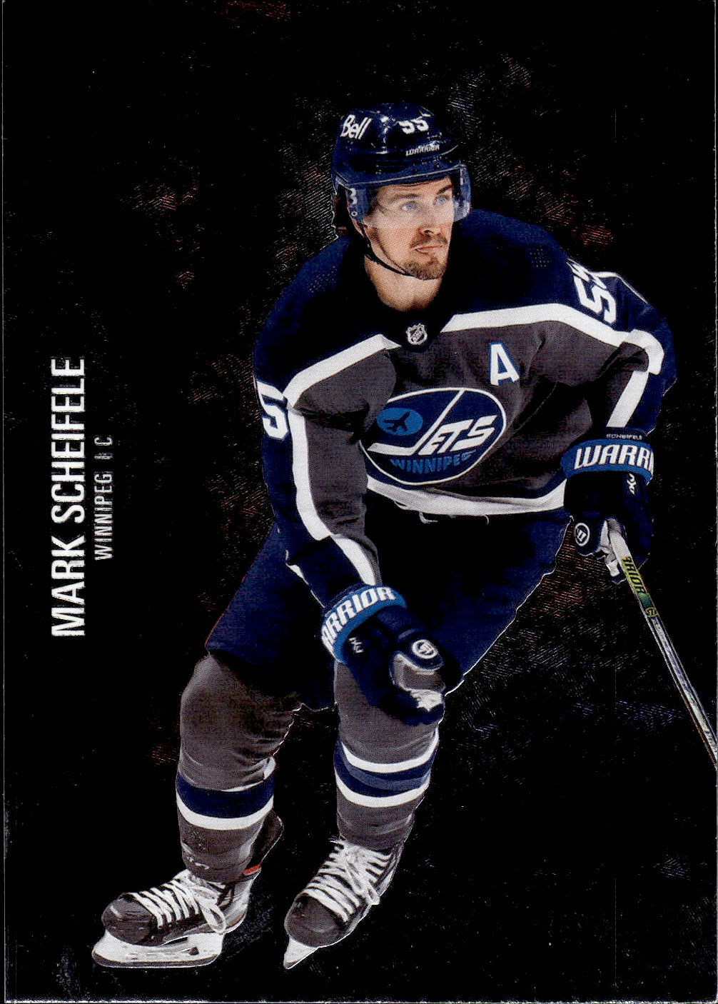 2021-22 Upper Deck Skybox Metal Universe Hockey Alt Jersey #124 Mark Scheifele - Winnipeg Jets