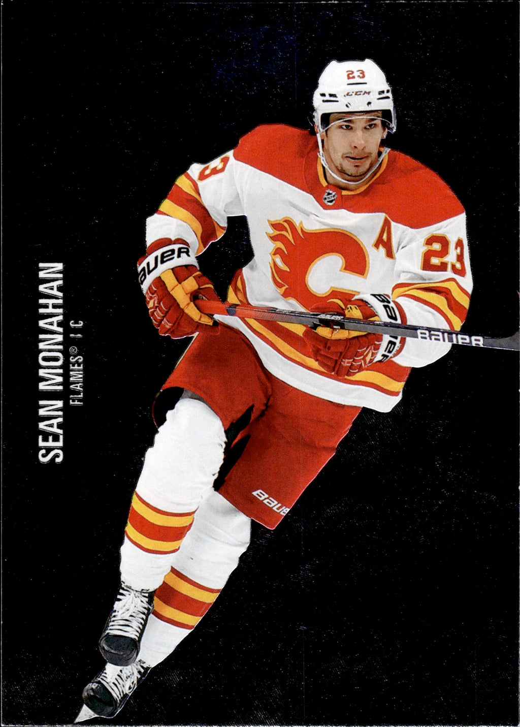 2021-22 Upper Deck Skybox Metal Universe Hockey Base #14 Sean Monahan - Calgary Flames