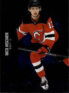 2021-22 Upper Deck Skybox Metal Universe Hockey Base #16 Nico Hischier - New Jersey Devils