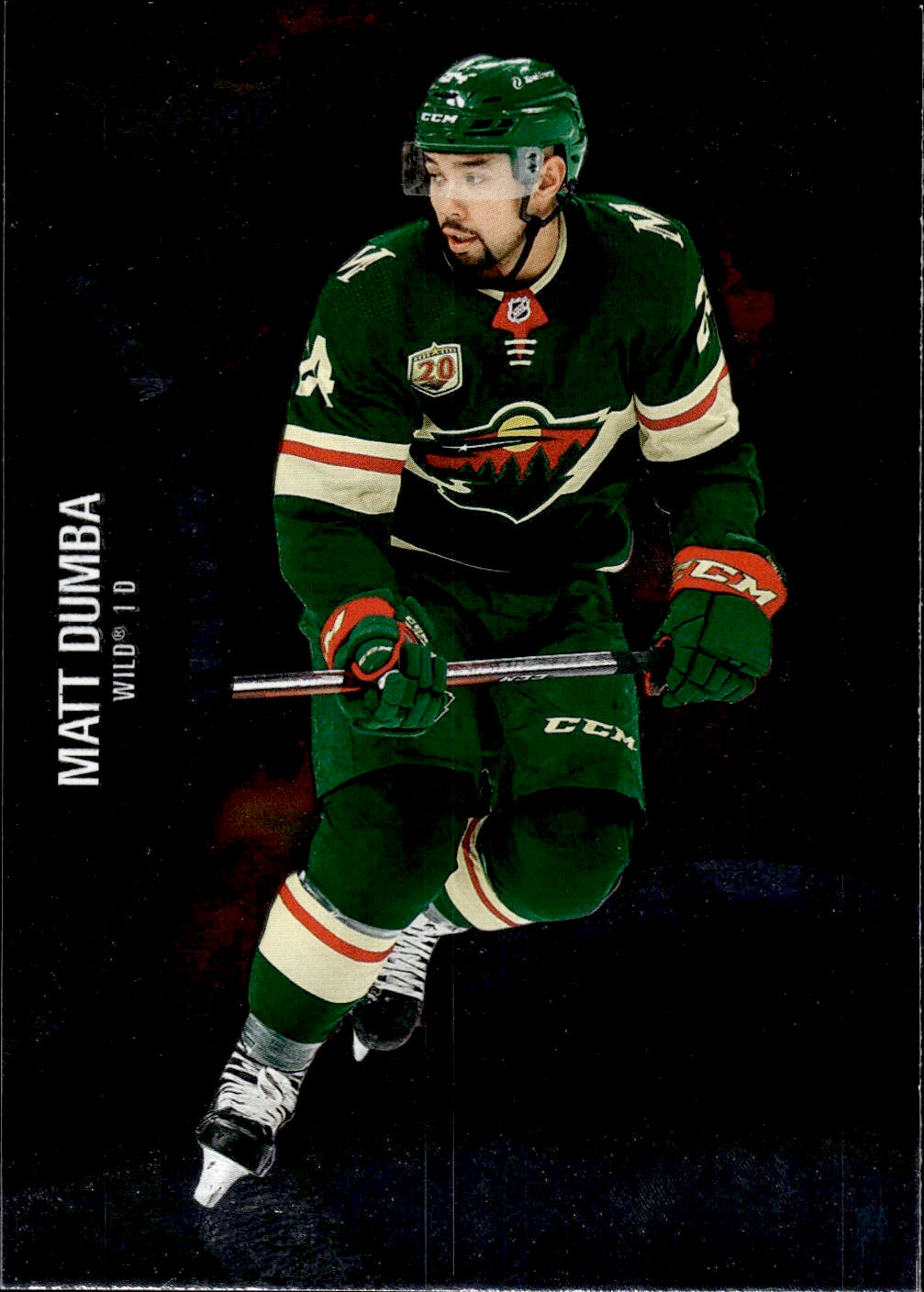 2021-22 Upper Deck Skybox Metal Universe Hockey Base #21 Matt Dumba - Minnesota Wild