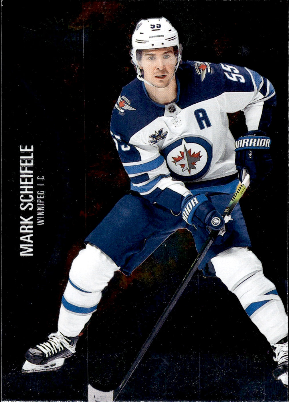 2021-22 Upper Deck Skybox Metal Universe Hockey Base #30 Mark Scheifele - Winnipeg Jets